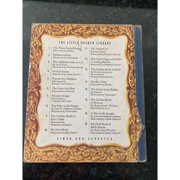 Little Golden Book, Nursery Tales, 1943 - Picture 9 of 9